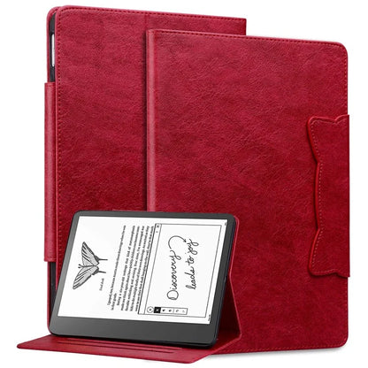 For Amazon Kindle Scribe Stand Case Card Slot PU Leather Tablet Cover