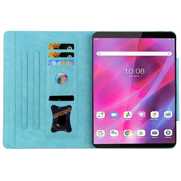 For Lenovo Tab M8 (HD) / M8 (FHD) / M8 (3rd Gen) Stand Case PU Leather Tablet Cover with Card Holder