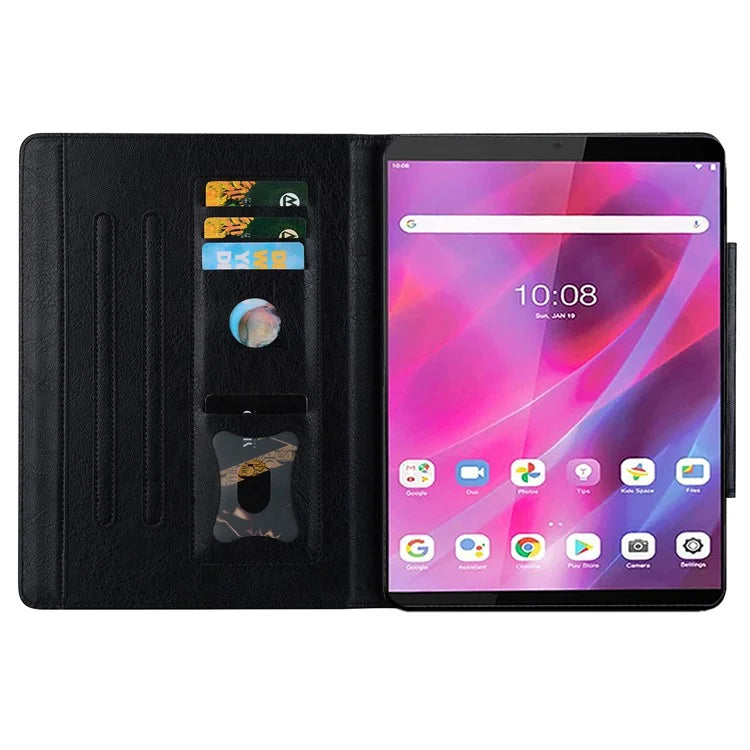 For Lenovo Tab M8 (HD) / M8 (FHD) / M8 (3rd Gen) Stand Case PU Leather Tablet Cover with Card Holder