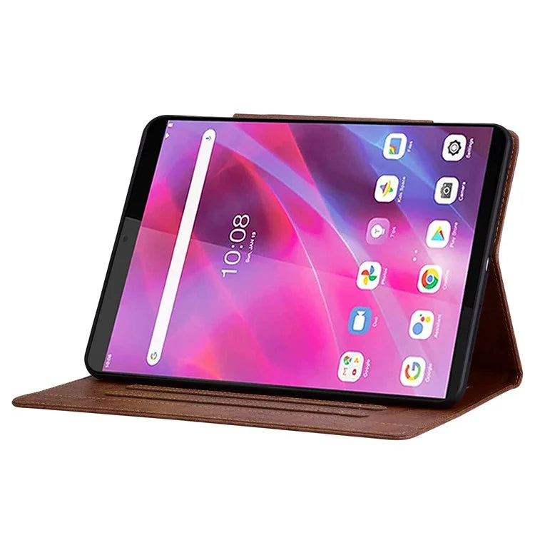 For Lenovo Tab M8 (HD) / M8 (FHD) / M8 (3rd Gen) Stand Case PU Leather Tablet Cover with Card Holder