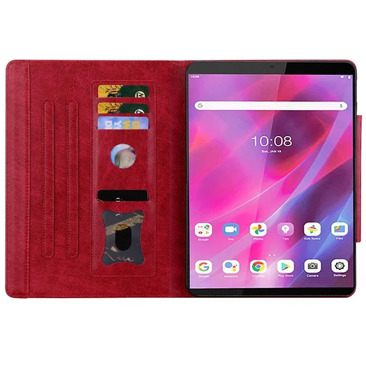 For Lenovo Tab M8 (HD) / M8 (FHD) / M8 (3rd Gen) Stand Case PU Leather Tablet Cover with Card Holder