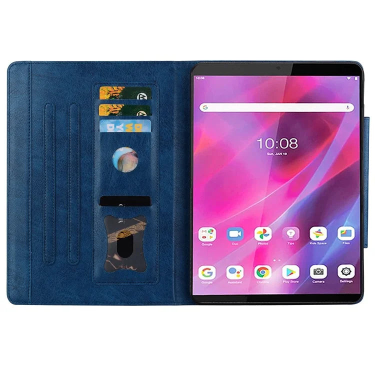 For Lenovo Tab M8 (HD) / M8 (FHD) / M8 (3rd Gen) Stand Case PU Leather Tablet Cover with Card Holder