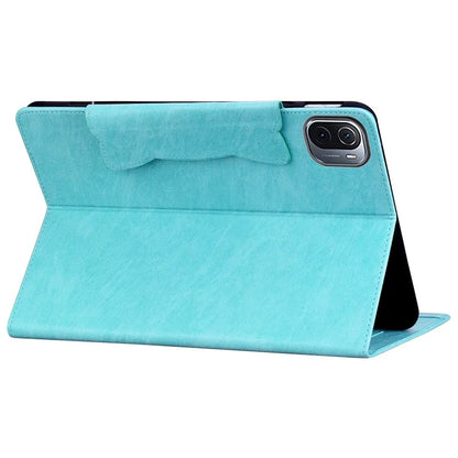 For Xiaomi Pad 5 / 5 Pro Case Card Holder PU Leather Tablet Cover with Stand