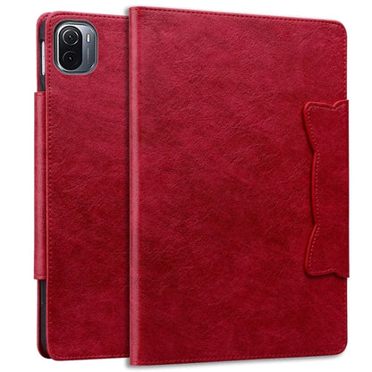For Xiaomi Pad 5 / 5 Pro Case Card Holder PU Leather Tablet Cover with Stand
