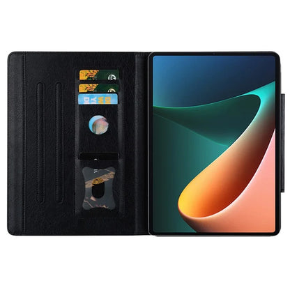 For Xiaomi Pad 6 / 6 Pro Stand Case PU Leather Tablet Cover with Card Holder