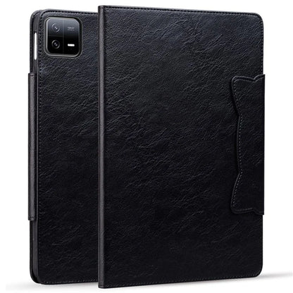 For Xiaomi Pad 6 / 6 Pro Stand Case PU Leather Tablet Cover with Card Holder