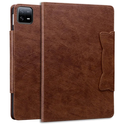 For Xiaomi Pad 6 / 6 Pro Stand Case PU Leather Tablet Cover with Card Holder
