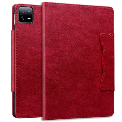 For Xiaomi Pad 6 / 6 Pro Stand Case PU Leather Tablet Cover with Card Holder
