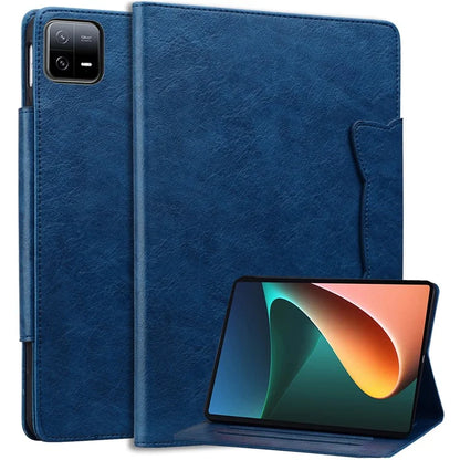 For Xiaomi Pad 6 / 6 Pro Stand Case PU Leather Tablet Cover with Card Holder