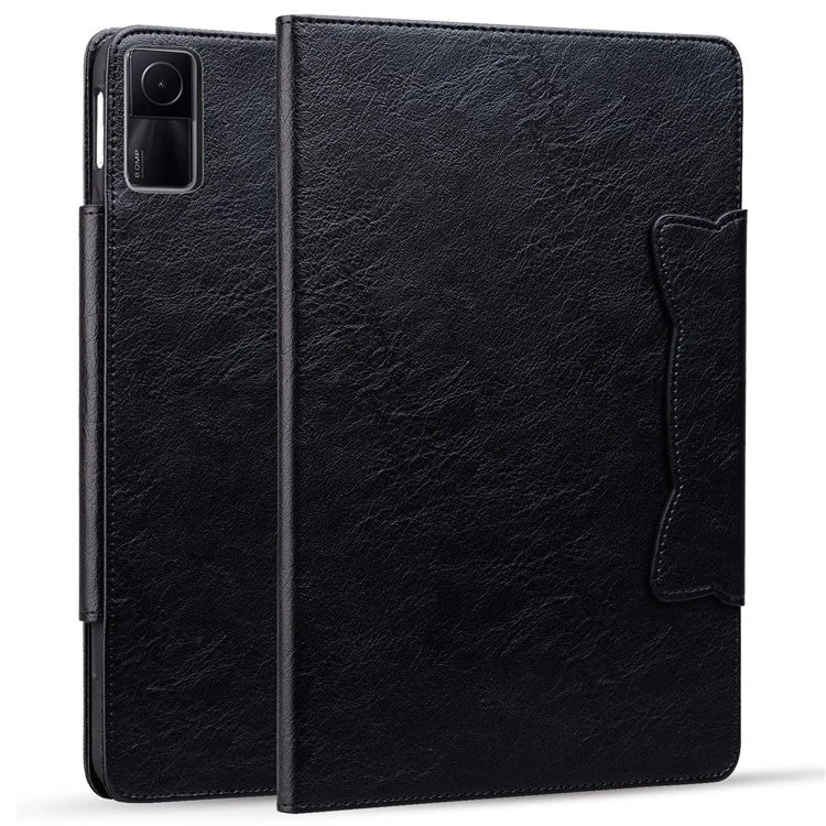 For Xiaomi Redmi Pad SE Card Slot Case PU Leather Tablet Cover with Stand