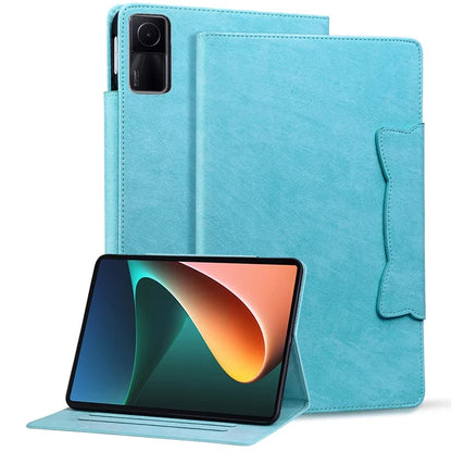 For Xiaomi Redmi Pad SE Card Slot Case PU Leather Tablet Cover with Stand