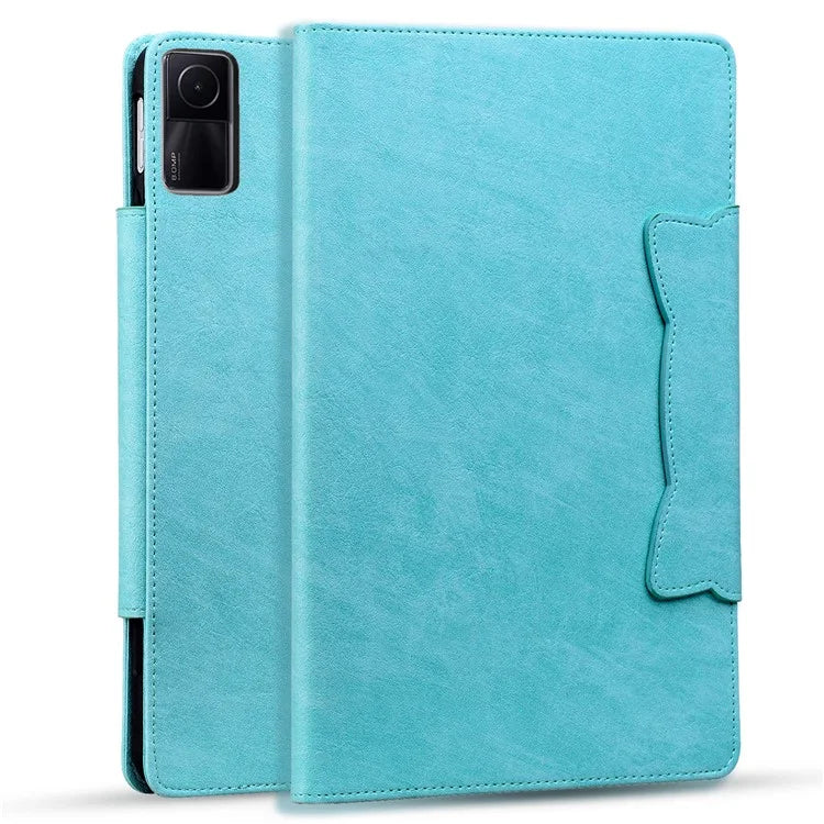 For Xiaomi Redmi Pad SE Card Slot Case PU Leather Tablet Cover with Stand