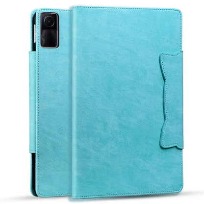 For Xiaomi Redmi Pad SE Card Slot Case PU Leather Tablet Cover with Stand