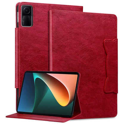 For Xiaomi Redmi Pad SE Card Slot Case PU Leather Tablet Cover with Stand