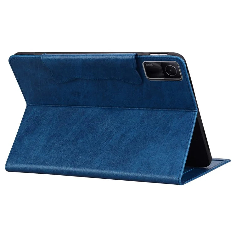 For Xiaomi Redmi Pad SE Card Slot Case PU Leather Tablet Cover with Stand