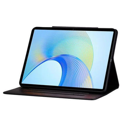 For Lenovo Tab P12 Shockproof Case Magnetic Clasp PU Leather Tablet Cover with Card Slots