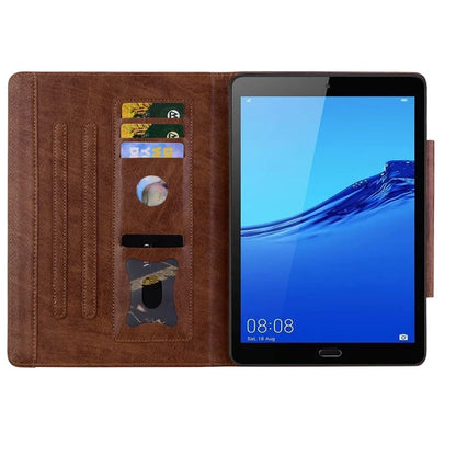 For Huawei Mediapad M5 8 (8.4-inch) Case PU Leather Folio Stand Tablet Cover Cute Magnetic Clasp