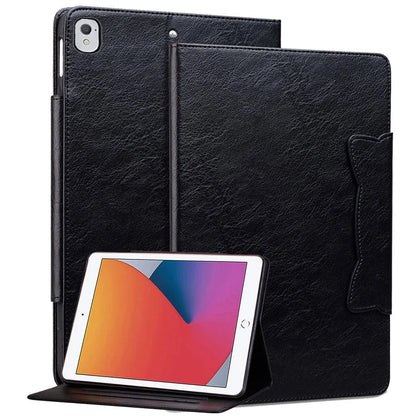 For iPad 9.7-inch (2017) / (2018) Case Magnetic Clasp Protect PU Leather Tablet Cover