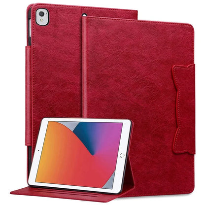 For iPad 9.7-inch (2017) / (2018) Case Magnetic Clasp Protect PU Leather Tablet Cover