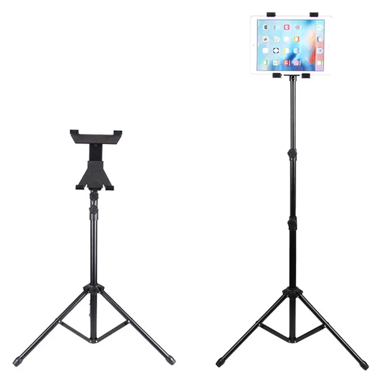 XWJ-310 For iPad Pro 360 Degree Rotating Tripod Adjustable Height Foldable Tablet Floor Stand