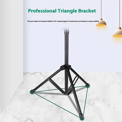 XWJ-310 For iPad Pro 360 Degree Rotating Tripod Adjustable Height Foldable Tablet Floor Stand