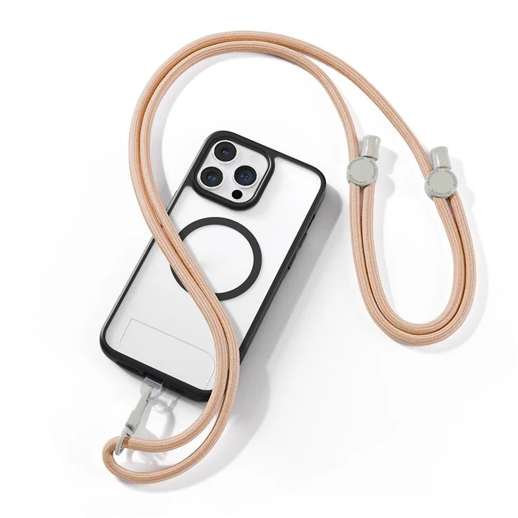 DUX DUCIS PLAZ Series 146cm Phone Lanyard Polyester Crossbody Strap Neck Rope with Tether Tab