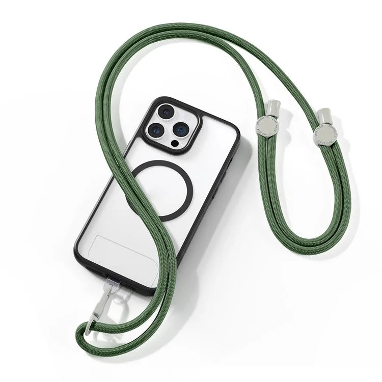 DUX DUCIS PLAZ Series 146cm Phone Lanyard Polyester Crossbody Strap Neck Rope with Tether Tab