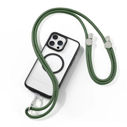 DUX DUCIS PLAZ Series 146cm Phone Lanyard Polyester Crossbody Strap Neck Rope with Tether Tab