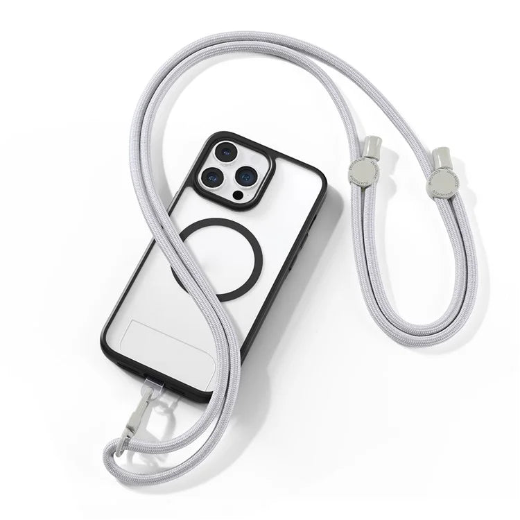 DUX DUCIS PLAZ Series 146cm Phone Lanyard Polyester Crossbody Strap Neck Rope with Tether Tab