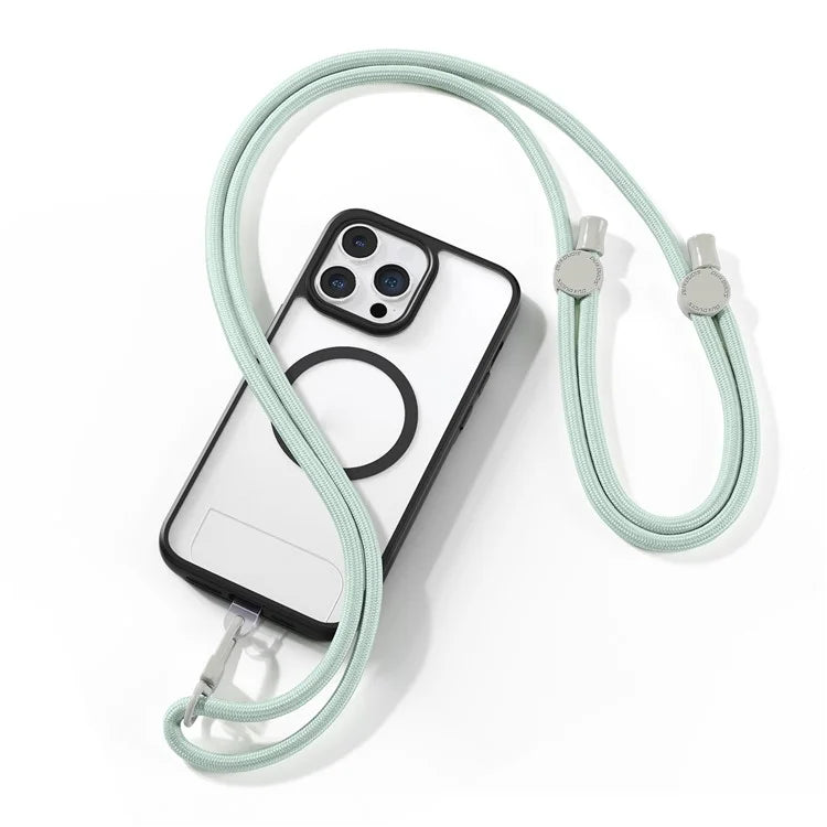 DUX DUCIS PLAZ Series 146cm Phone Lanyard Polyester Crossbody Strap Neck Rope with Tether Tab
