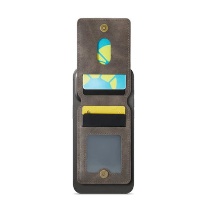 MAGKING K1 Kickstand Magnetic Card Holder Compatible with MagSafe RFID Blocking Cell Phone Wallet Built-In Ring