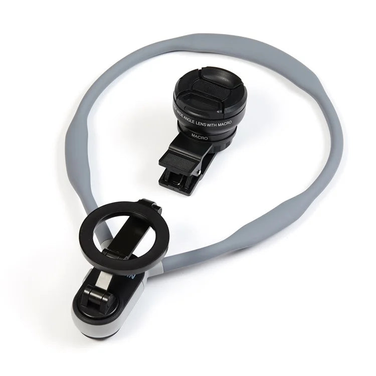 TELESIN Effortless Mobile Vlogging Set Neck Mount + APEXEL Wide Angle Lens