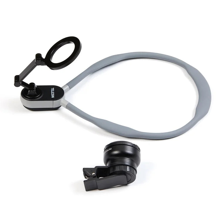 TELESIN Effortless Mobile Vlogging Set Neck Mount + APEXEL Wide Angle Lens