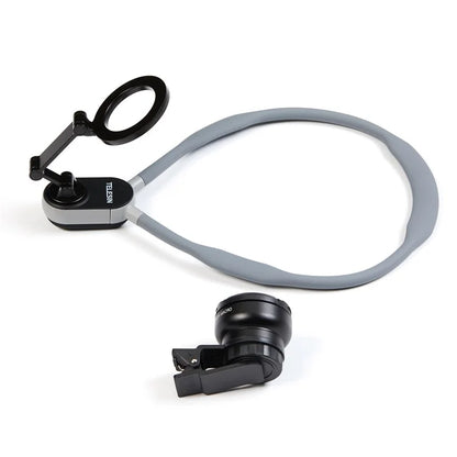 TELESIN Effortless Mobile Vlogging Set Neck Mount + APEXEL Wide Angle Lens