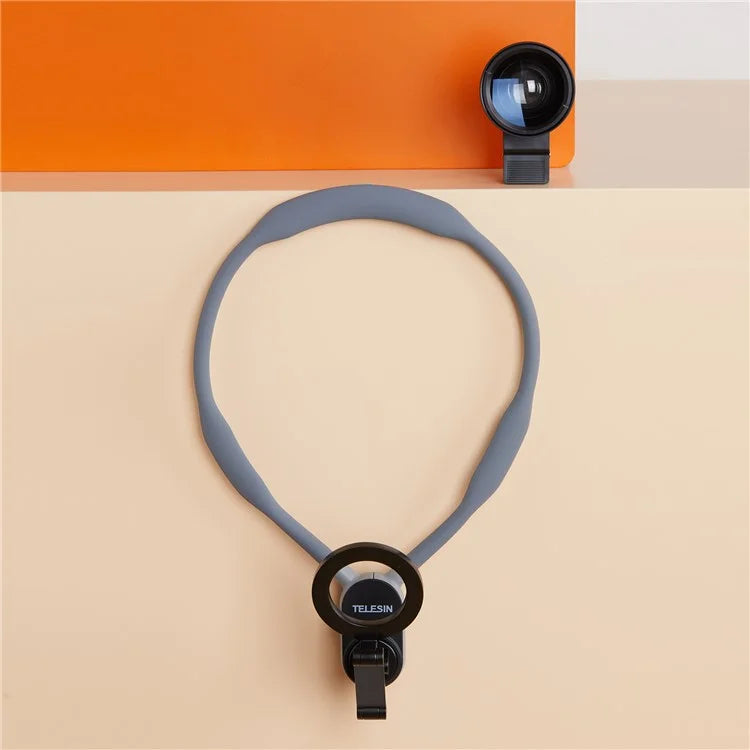 TELESIN Effortless Mobile Vlogging Set Neck Mount + APEXEL Wide Angle Lens