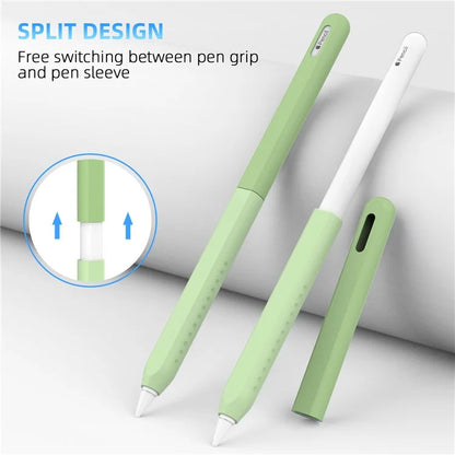 STOYOBE For Apple Pencil (2nd Generation) Silicone Sleeve Anti-Drop 2-Piece Pencil Protective Cover