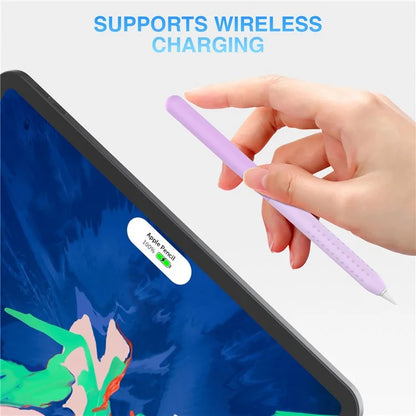STOYOBE For Apple Pencil (2nd Generation) Silicone Sleeve Anti-Drop 2-Piece Pencil Protective Cover
