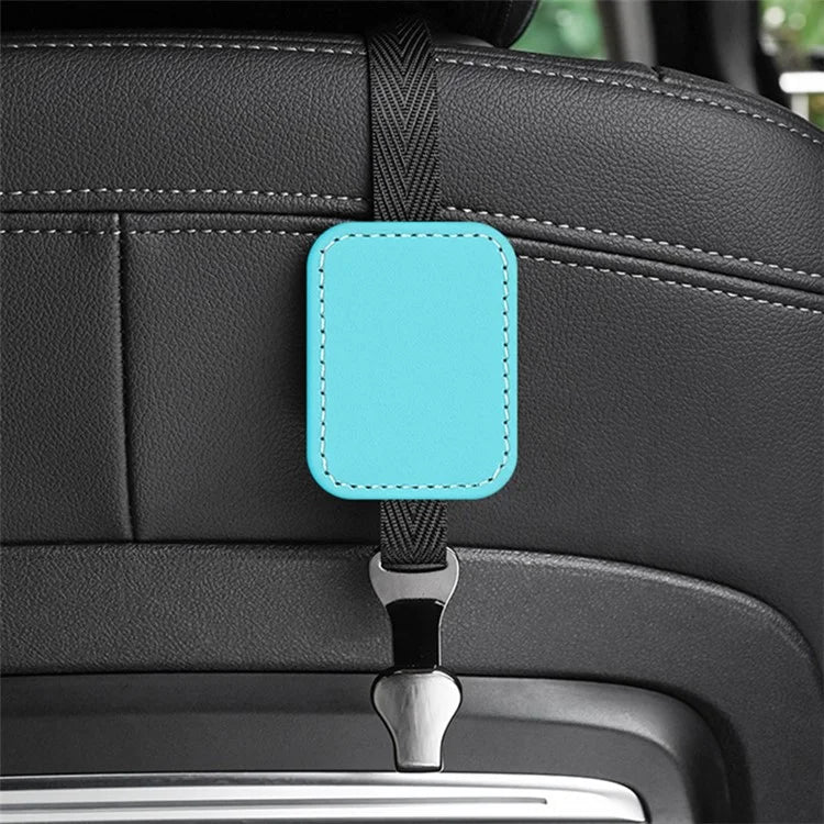 Car Headrest Hook Seat Back Hanger Suede Multifunction Storage Hook Auto Interior Organizer