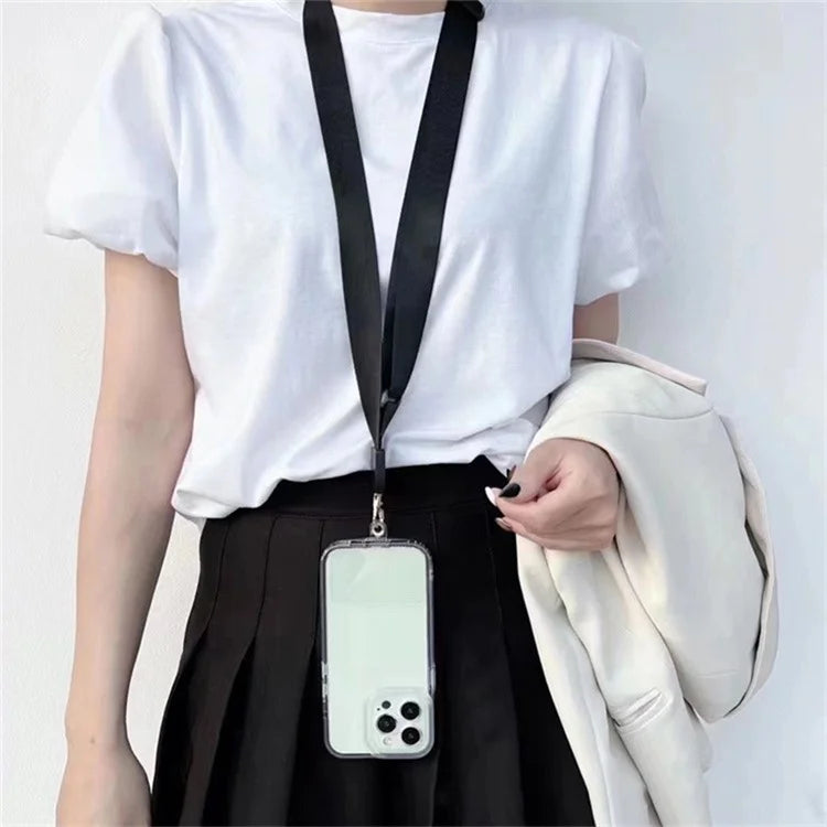 Crossbody Phone Lanyard Universal Adjustable Neck Straps with Phone Pads for Phone Case Keys ID