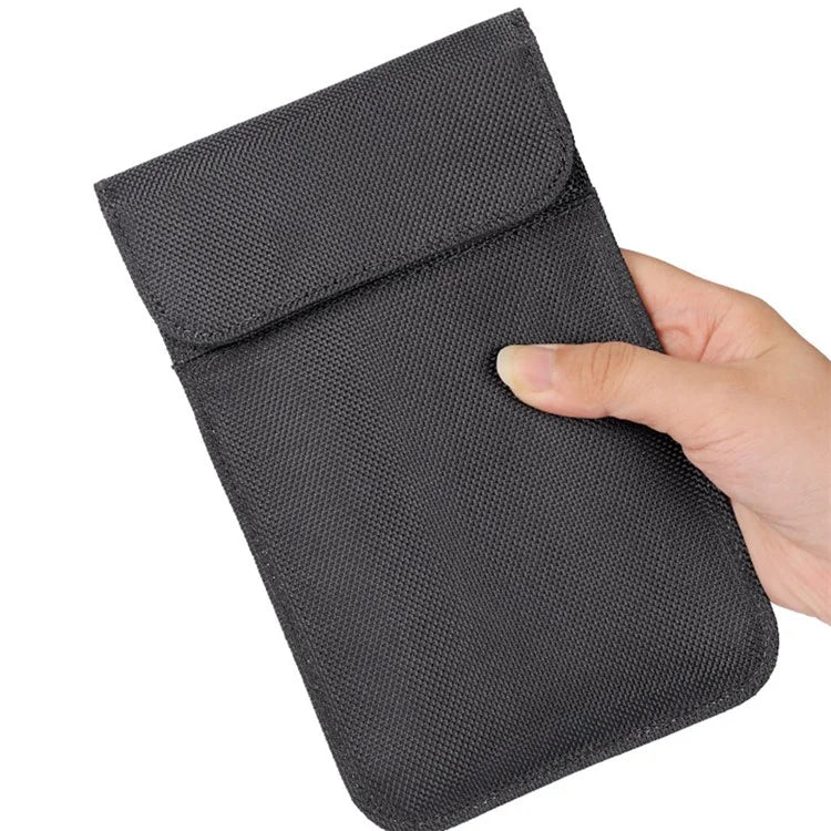 CTNJ-02 Cell Phone RFID Signal Blocking Dual Layer Anti-Radiation Shielding Pouch Case Anti-Track Mobile Phone Bag