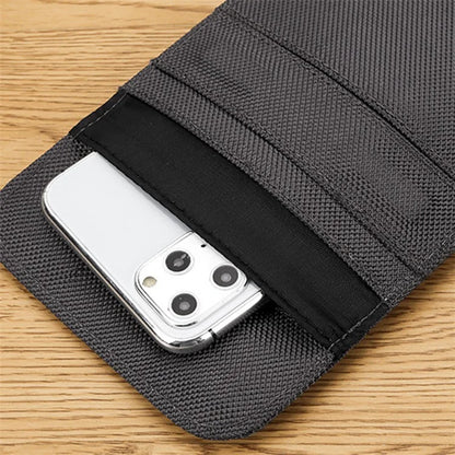 CTNJ-02 Cell Phone RFID Signal Blocking Dual Layer Anti-Radiation Shielding Pouch Case Anti-Track Mobile Phone Bag