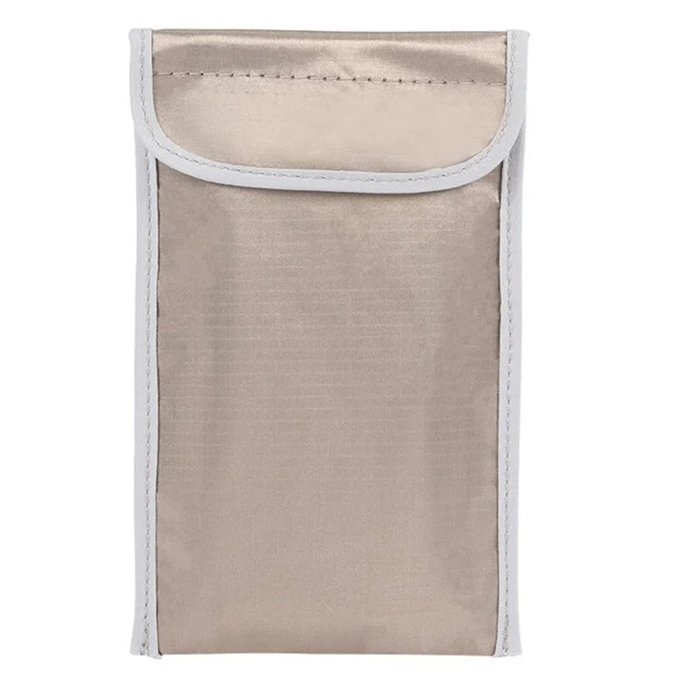 NDB-01 RFID Signal Blocking Bag for Mobile Phone Dual Layer Anti-Radiation Shielding Security Pouch Anti-Track Phone Bag