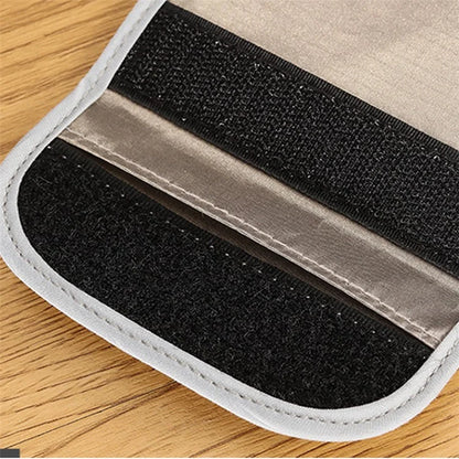 NDB-01 RFID Signal Blocking Bag for Mobile Phone Dual Layer Anti-Radiation Shielding Security Pouch Anti-Track Phone Bag