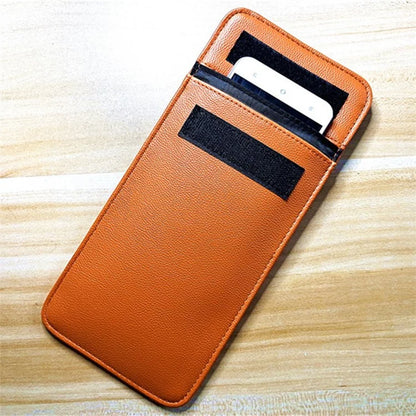 DSK-07 PU RFID Signal Blocking Bag with Hook for Smartphone Radiation Protection Mobile Phone Pouch Case