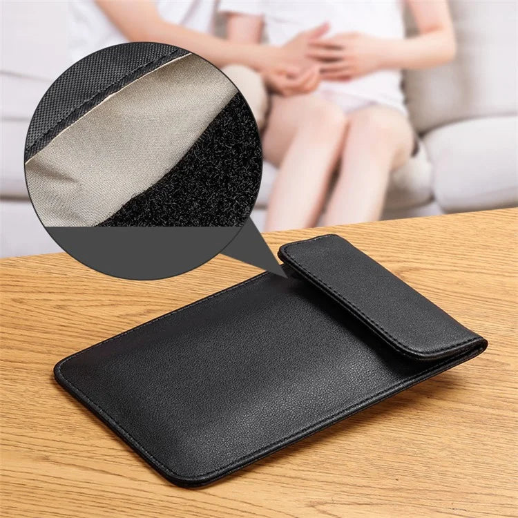 BJK-01 Size S Microfiber Signal Shielding Mobile Phone Pouch Radiation Protection Bag