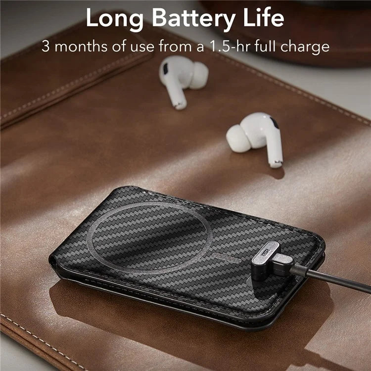 ESR 2K609 Magnetic Card Holder Wallet Stand Grip Finger Loop Compatible with Apple Find My