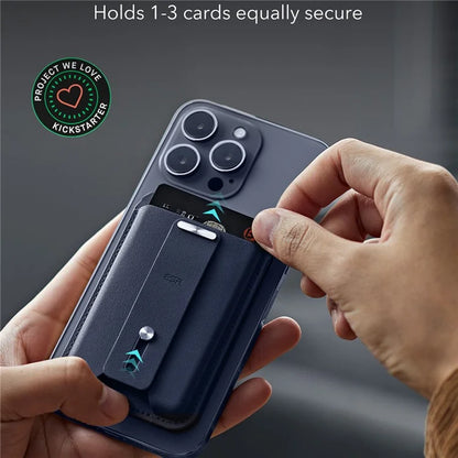 ESR 2K609 Magnetic Card Holder Wallet Stand Grip Finger Loop Compatible with Apple Find My