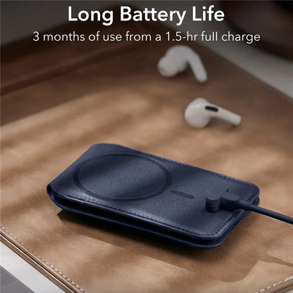 ESR 2K609 Magnetic Card Holder Wallet Stand Grip Finger Loop Compatible with Apple Find My