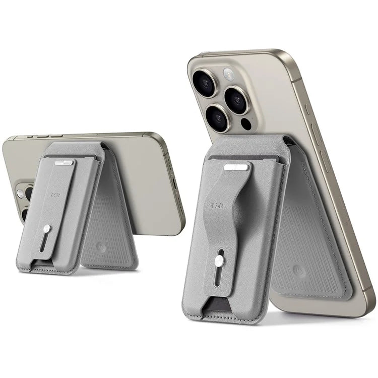 ESR 2K609 Magnetic Card Holder Wallet Stand Grip Finger Loop Compatible with Apple Find My