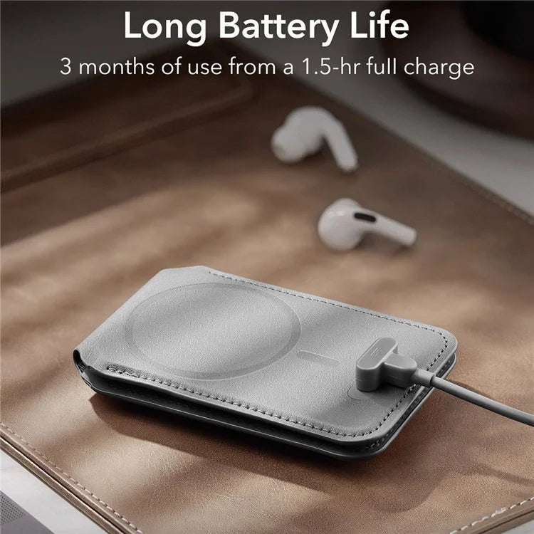 ESR 2K609 Magnetic Card Holder Wallet Stand Grip Finger Loop Compatible with Apple Find My